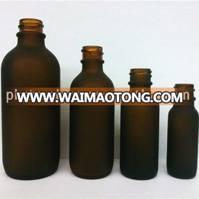 Boston Round Bottle with Rubber Dropper