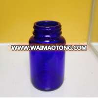 Cobalt Blue Glass Bottles Wide Mouth