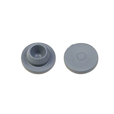 13mm medical rubber stopper in gray color or red color